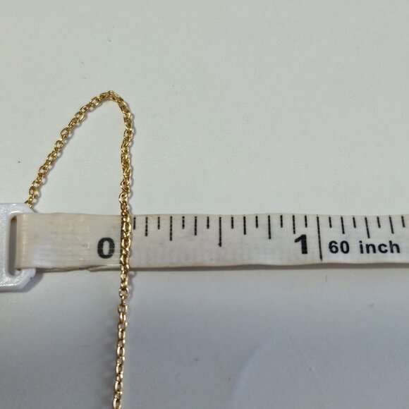 ***Final Sale*** Gold tone filigree butterfly pendant necklace - Picture 7 of 14